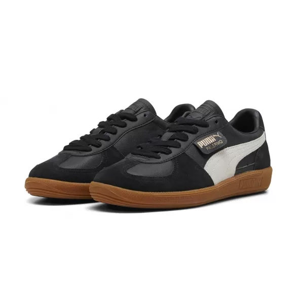  Boty PUMA PALERMO LTH 396464_03 PUMA BLACK/FEATHER GRAY/GUM 