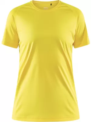 Dámské sportovní tričko CRAFT Corp. CORE Unify Training Tee W CITRUSOVÁ