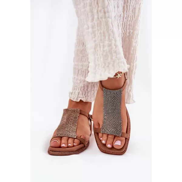  Dámské sandály ARTIKER 56C1365 BROWN 
