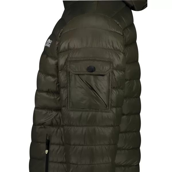  Pánská zimní bunda NORDBLANC SNARL NBWJM8260 ARMÁDNÍ ZELENÁ 