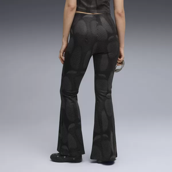  Dámské kalhoty PUMA DARE TO FLARED PANTS 632147-01 PUMA BLACK 