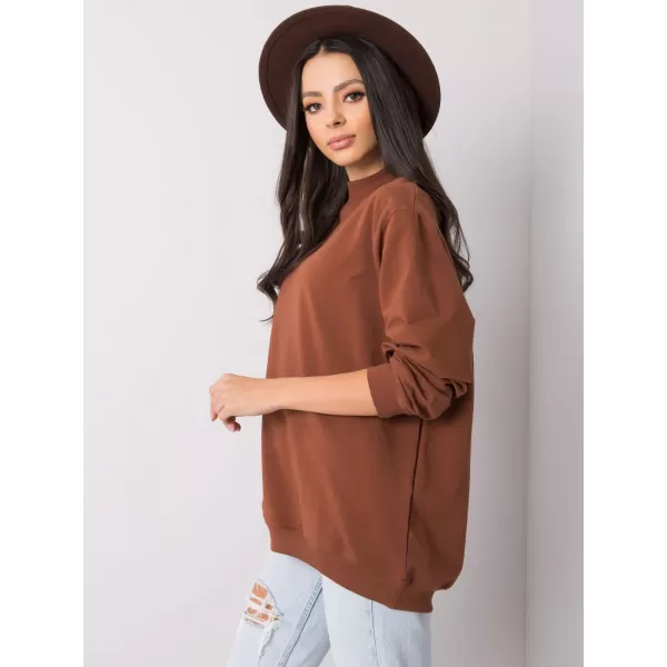 Dámská mikina BASIC FEEL GOOD RV-BL-5185.81P BROWN 