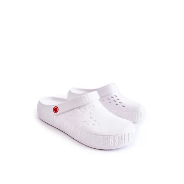  Pánské pantofle BIG STAR II175003 WHITE 