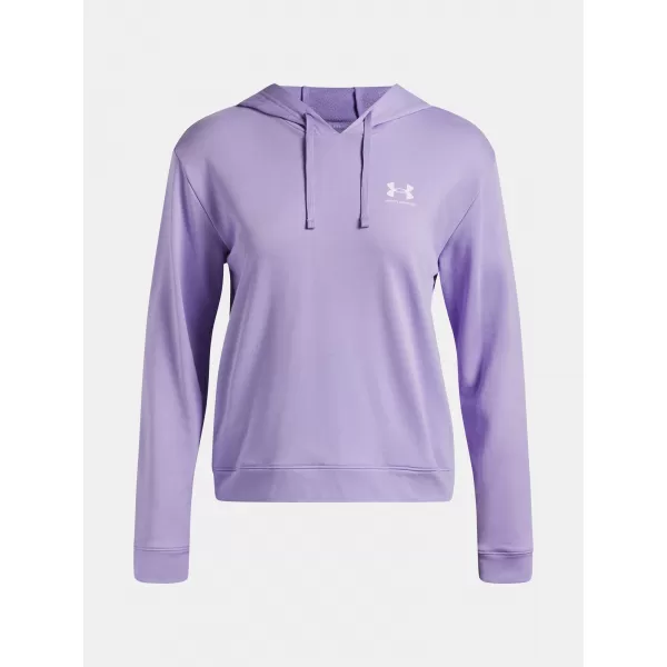  Dámská mikina UNDER ARMOUR UA RIVAL TERRY HOODIE 6005511-538 FIALOVÁ 