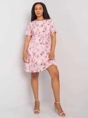 Dámské šaty LAKERTA LK-SK-507646-2.29 BRIGHT PINK