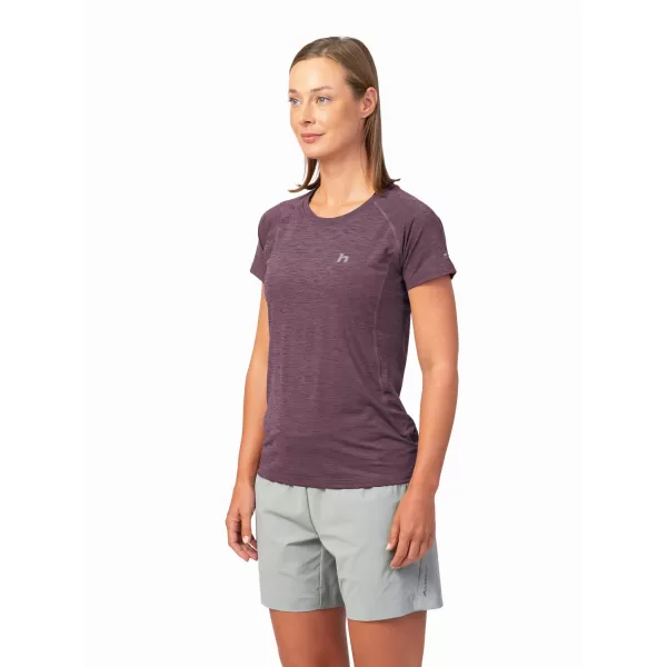  Dámské triko HANNAH LELA PLUM PERFECT MEL 