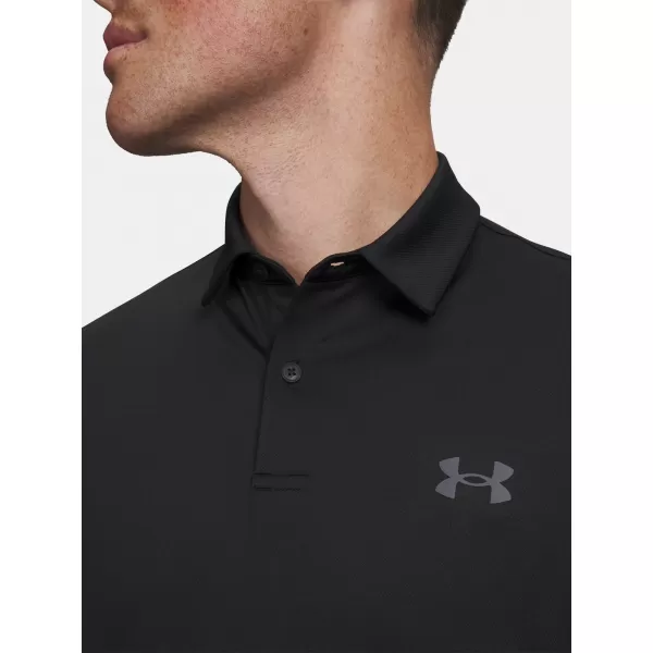  Pánské triko UNDER ARMOUR MATCHPLAY POLO 6009799-001 ČERNÁ 