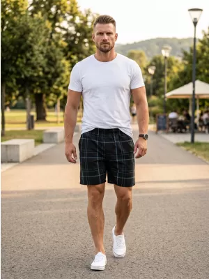 Pánské šortky SAM 73 MS 712 ČERNÁ