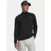 Pánské triko UNDER ARMOUR T2G 1/4 ZIP 6010129-001 ČERNÁ