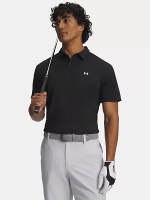Pánské triko UNDER ARMOUR T2G PIQUE POLO 6012303-001 ČERNÁ