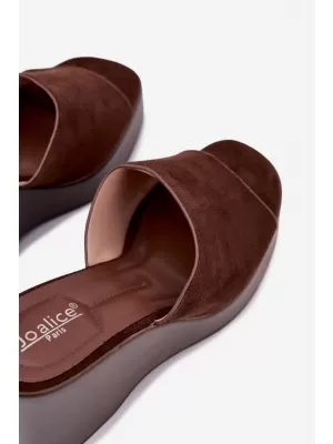 Dámské pantofle BOTO RAVELIA 41349 BROWN