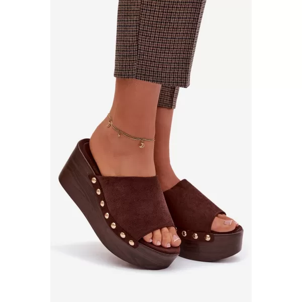  Dámské sandály BOTO HELIVINA 41630 BROWN 