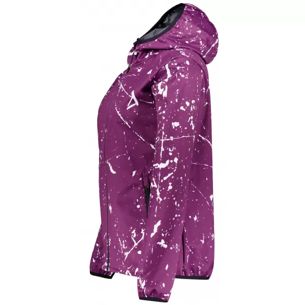  Dámská softshellová bunda premium ALTISPORT VOJ/ALW034JACK01 FUCHSIOVÁ 