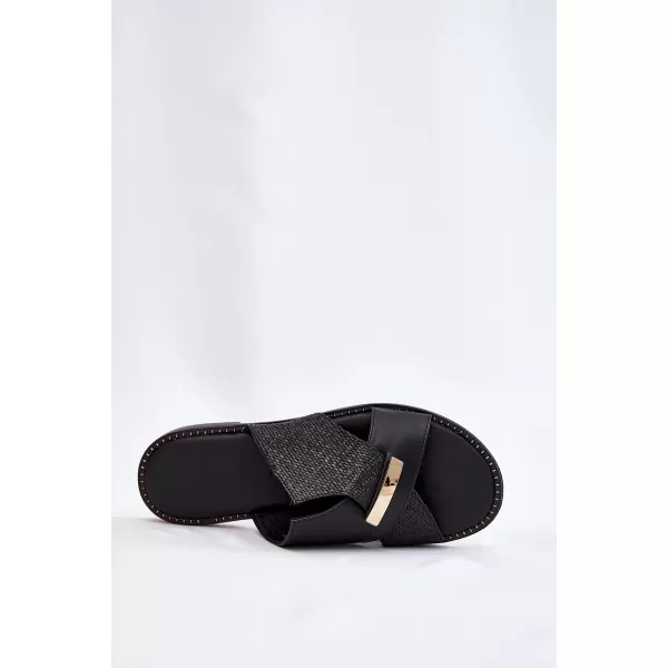  Dámské pantofle VINCEZA 17385 BLACK 