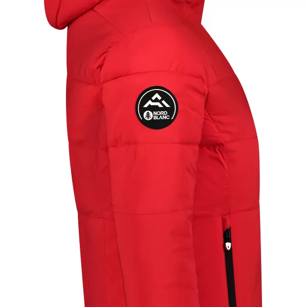  Dámská zimní bunda NORDBLANC KNOLL NBWJL8272 ČERVENÁ 