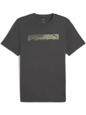 Pánské triko PUMA PUMATECH GRAPHIC TEE 688227-44 DUSKY GRAY