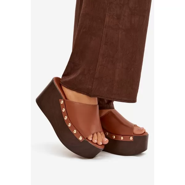  Dámské nazouváky BOTO MARELINE 41236 CAMEL 