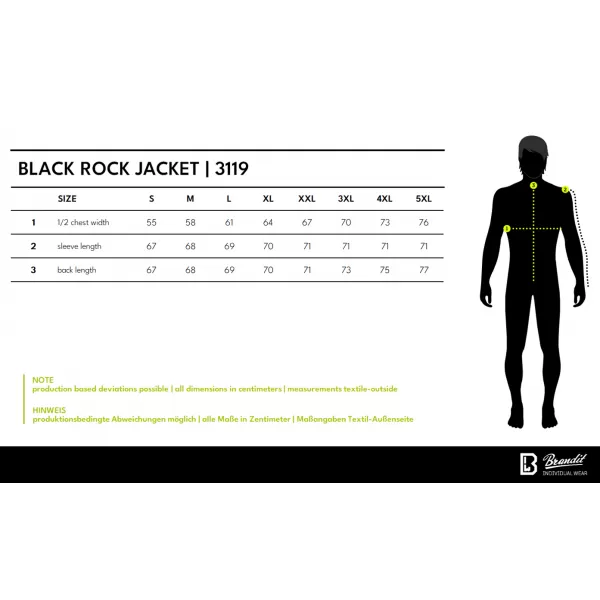  Pánská bunda BRANDIT 3119 BLACK 