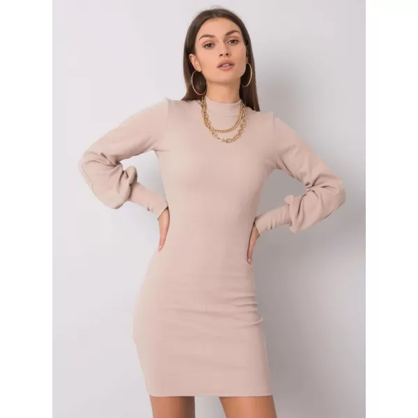  Dámské šaty RUE PARIS RV-SK-5960.07 BEIGE 
