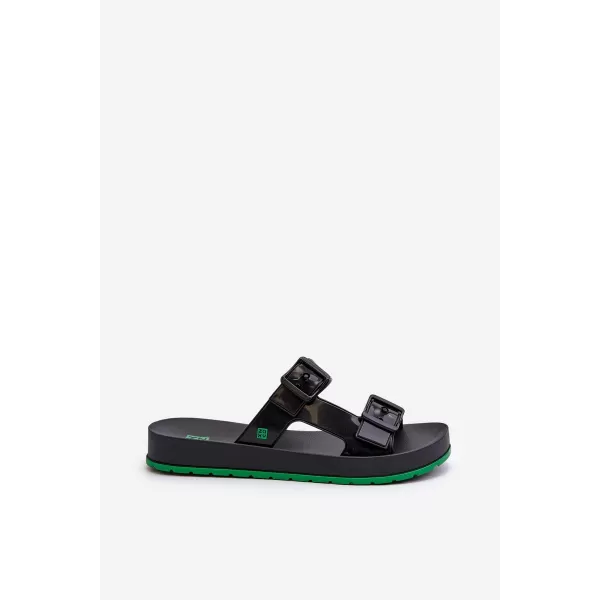 Dámské sandály ZAXY LL285073 BLACK 