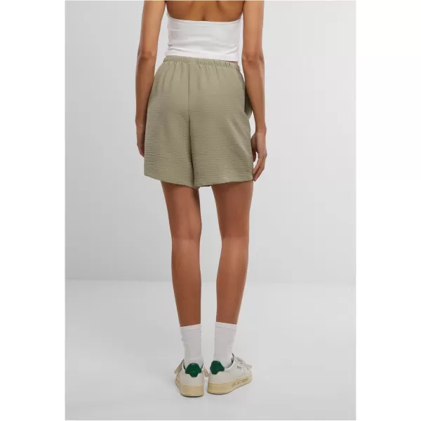  Dámské kraťasy URBAN CLASSICS TB7522 PALE OLIVE 