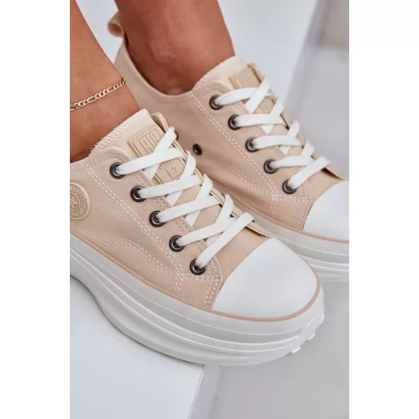  Dámské tenisky BIG STAR NN274127 BEIGE 