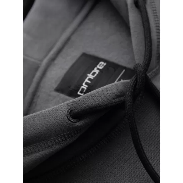  Pánská mikina OMBRE OM-SSNZ-0241 GRAPHITE 