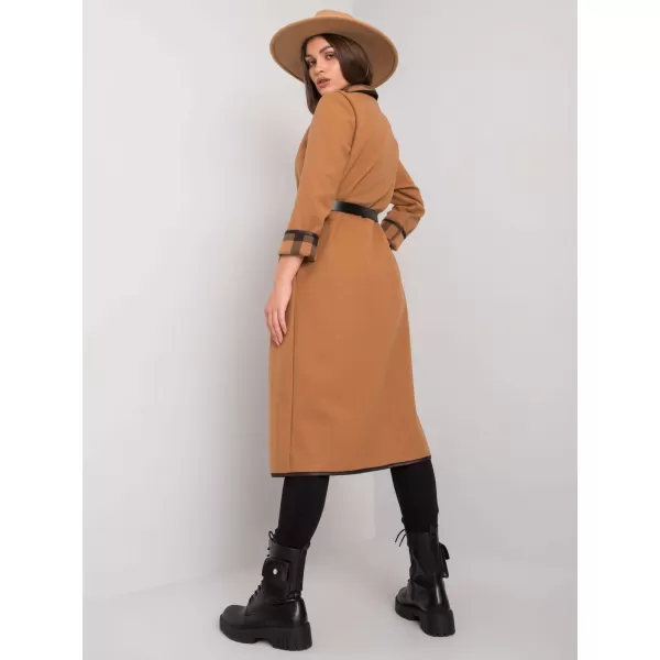  Dámský kabát ITALY MODA DHJ-PL-A5753.38X CAMEL 