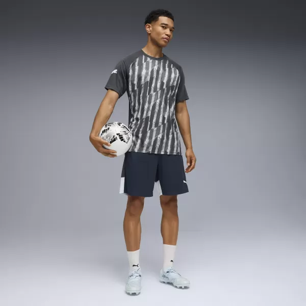  Pánské funkční triko PUMA INDIVIDUALLIGA GRAPH JERSEY 660578_02 MINERAL COBALT/VAPOR GRAY 