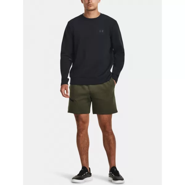  Pánská mikina UNDER ARMOUR UA UNSTOPPABLE FLC CREW 1381688-001 ČERNÁ 