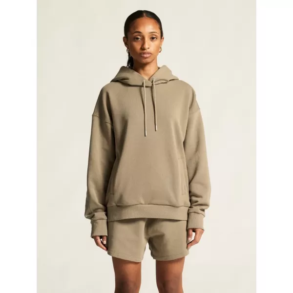  Dámská mikina s kapucí CRAFT Corp. Frequent Hoodie W ŠEDOBÉŽOVÁ 