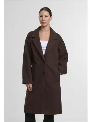 Dámský kabát URBAN CLASSICS TB6073 WARM BROWN
