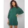 Dámské šaty RUE PARIS RV-SK-7207.03 DARK GREEN