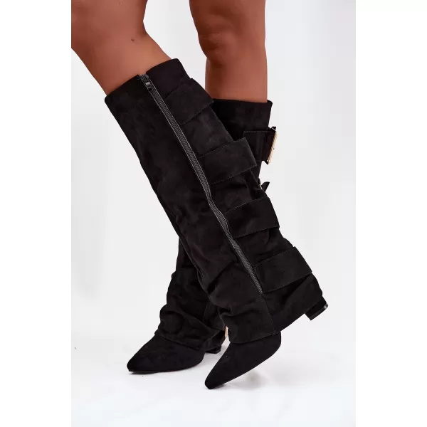  Dámské kozačky BOTO ISAVELLE 39162 BLACK 