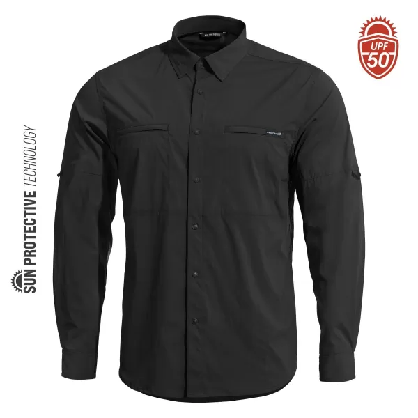  Pánská košile PENTAGON WAYNE K02029 01 BLACK 
