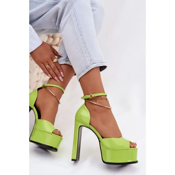  Dámské sandály BOTO HORVIA 41550 LIGHT GREEN 