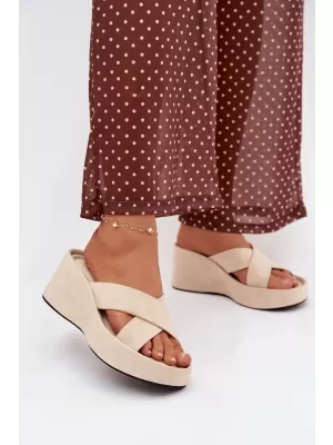 Dámské pantofle BOTO CALORINE 41357 BEIGE