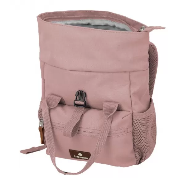  Batoh TRAVELITE BASICS SHORT HANDLE MINI SMOKY ROSE 