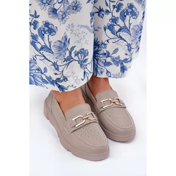  Dámské mokasíny VINCEZA 88007 BEIGE 