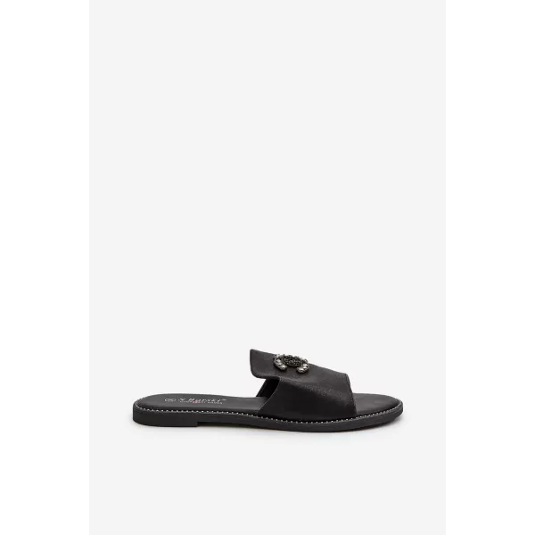  Dámské žabky S.BARSKI KV27-050 BLACK 