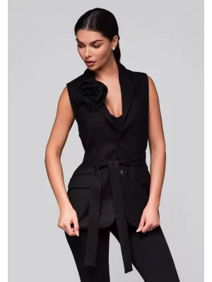 Dámská vesta LARICA LW-BLZV-0102 BLACK