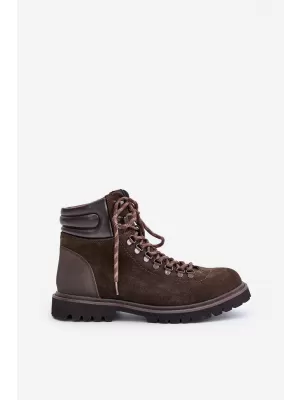 Pánské boty BIG STAR OO174644 BROWN/BEIGE