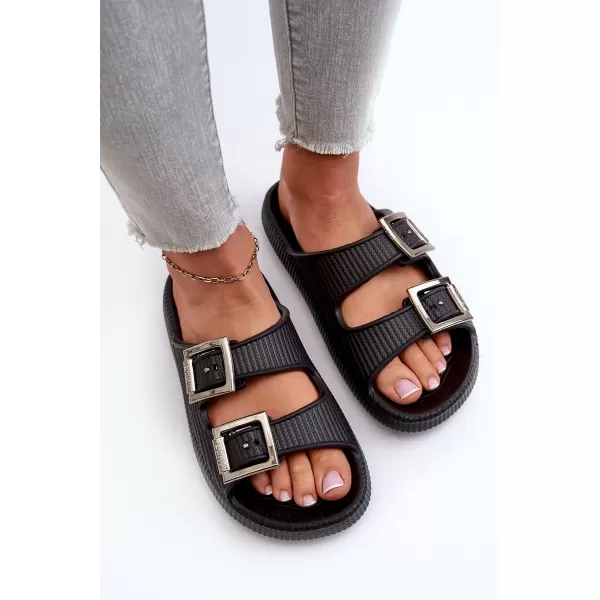  Dámské pantofle ZAXY LL285088 BLACK 