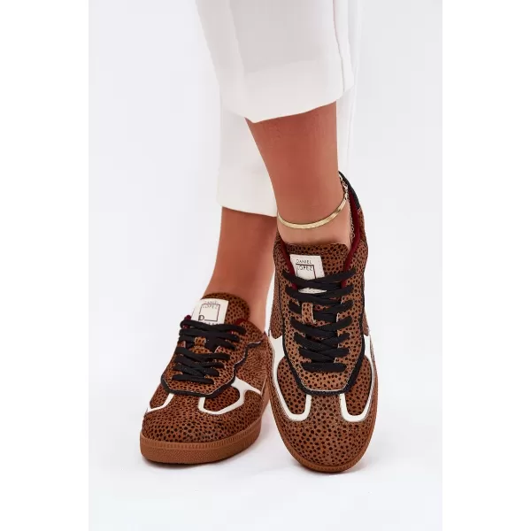  Dámské tenisky LOPEZ JUST DARE SS2D4016 BROWN/BEIGE 