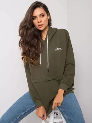 Dámská mikina RELEVANCE RV-BL-7095.30P KHAKI