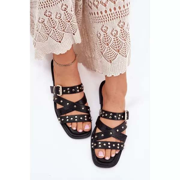  Dámské pantofle BOTO MANITTE 37865 BLACK 