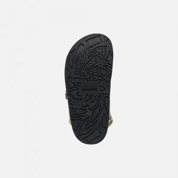 Dívčí sandály GEOX SANDAL FOAMMENTERA J65P0A000BCC1058 SMETANOVÁ 