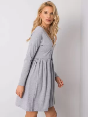 Dámské šaty RUE PARIS RV-SK-6008.19X GRAY