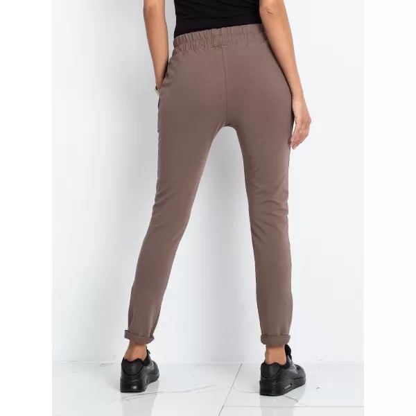  Dámské tepláky BASIC FEEL GOOD RV-DR-3698.08X BROWN 