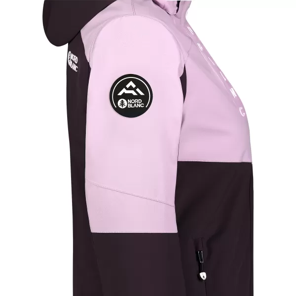  Dámská lyžařská bunda NORDBLANC LILT NBWJL8302 HNĚDÁ 